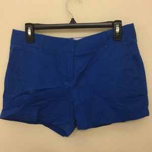 J. Crew Women’s Cobalt Blue Chino Shorts